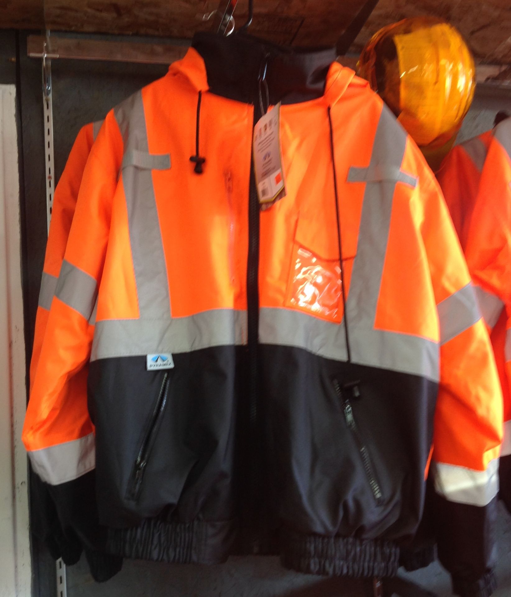 Class 3 High Visibility Safety Jacket with Removable Fleece