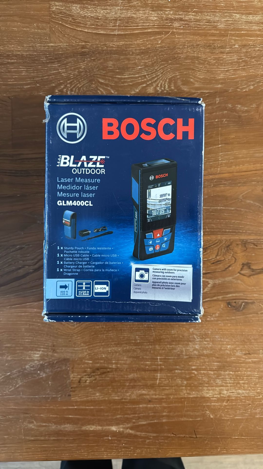 Bosch Blaze Outdoor Laser Measure GLM400CL