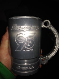 Snap on mug