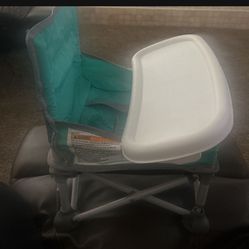 Foldable High Chair With Eating Tray