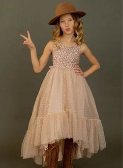New Joyfolie Averie Dress Blush Vine Size 10