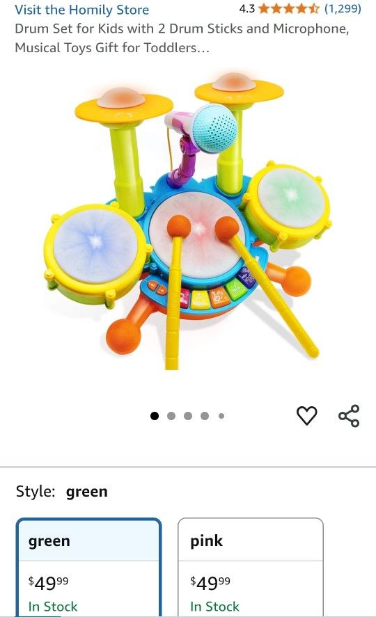 Drum Set For Kids