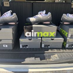 Nike Airmax 95s Big Bubble Pnk Foam