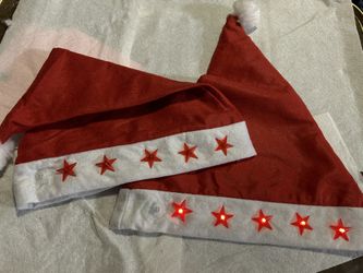 Light Up Santa Hat