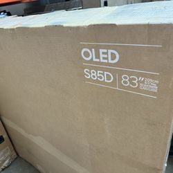 SAMSUNG 83-Inch Class OLED 4K S85D Series HDR Smart TV w/Dolby Atmos, Object Tracking Sound Lite, Contour Design, Motion Xcelerator, Real Depth Enhanc