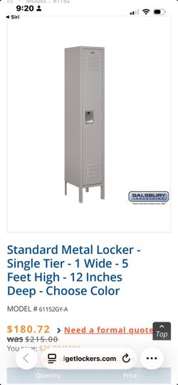 Locker new in box