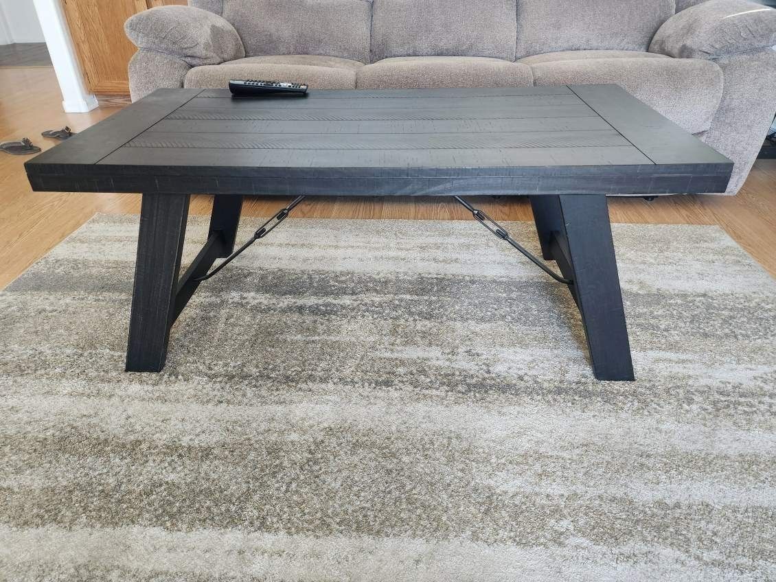 Coffee table and 2 end tables