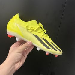 Adidas X Crazyfast Pro FG Solar Energy Pack IG0601 Soccer Cleats Men's Size 11.5