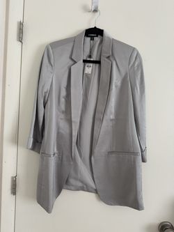 Silver Blazer - Size S