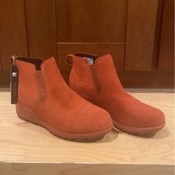 Sorel Orange Booties