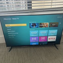 40” HIsense Roku Tv 