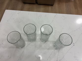 Set of 4 Patrón Tequila Highball Glasses