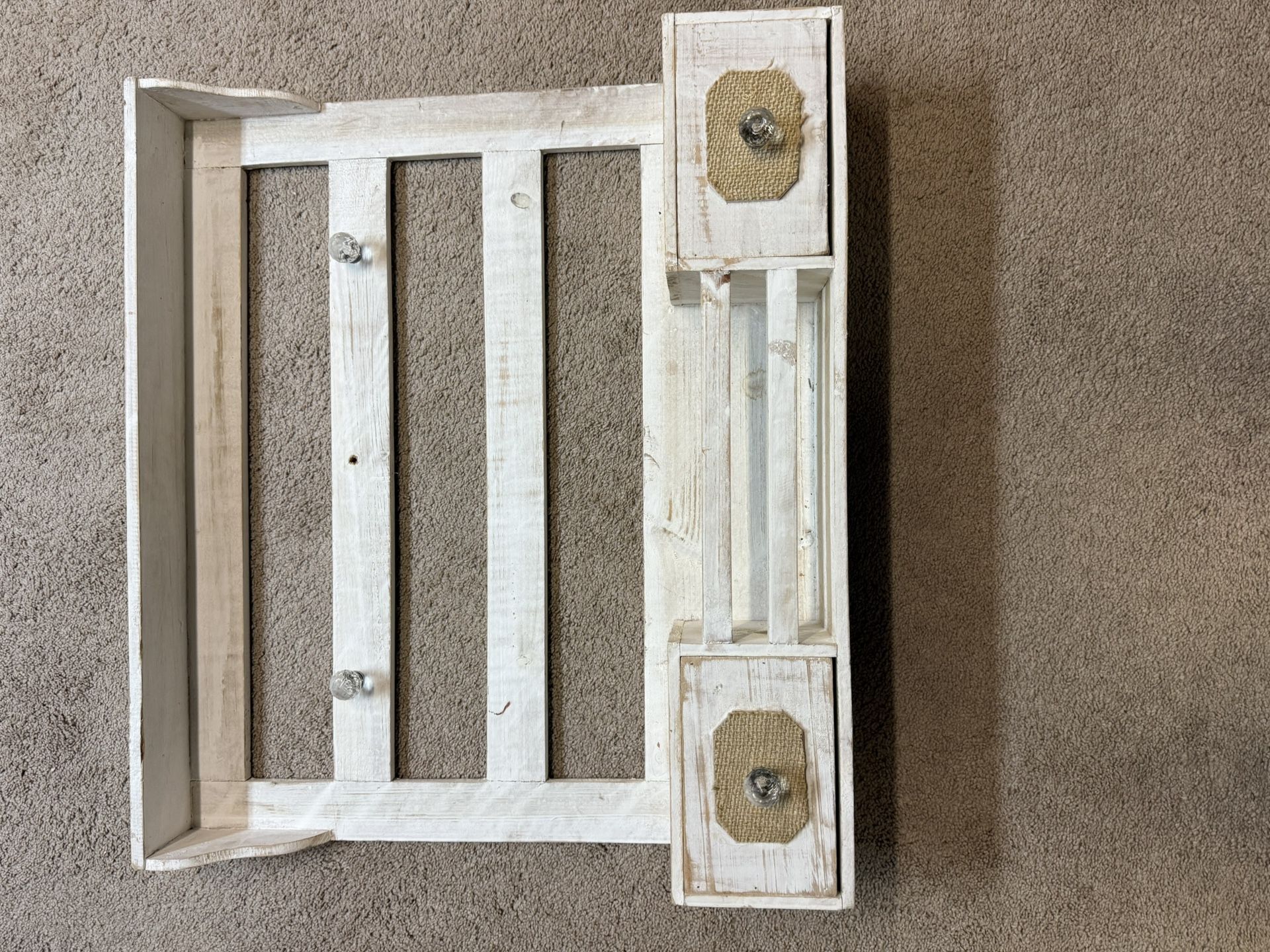 Rustic Wooden Wall Shelf