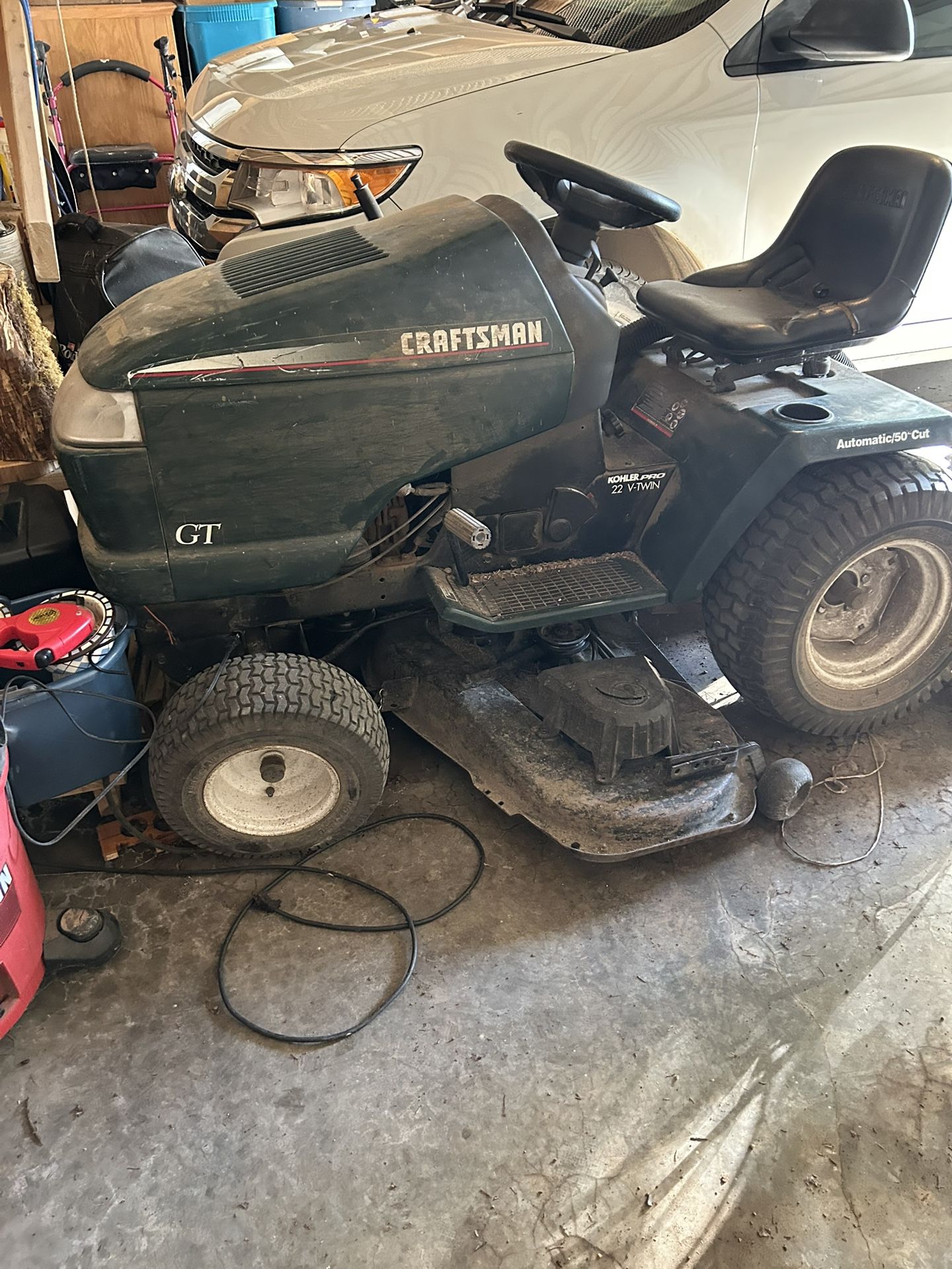 Craftsman 10hp Riding Lawn Mower