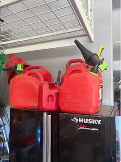 Gas cans 5 each