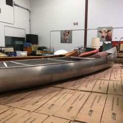 Aluminum canoe, 17 footer in Exxon condition Aluminum canoe, 17 footer in Excellent condition