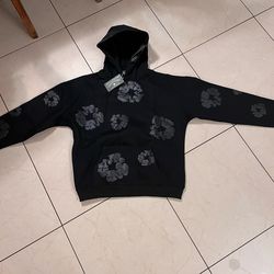 Denim tears hoodie black