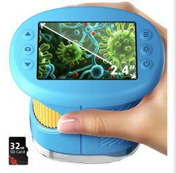 4K 1000X Digital Microscope for Kids