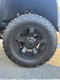 Brandnew 20" Rim With 37" Muds