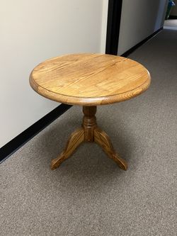 Oak End Table