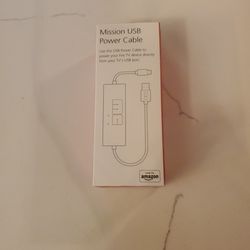 Mission USB Power Cable For Fire TV