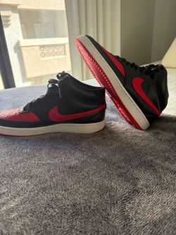 Air Jordan 1 Bred Black Red Sneakers