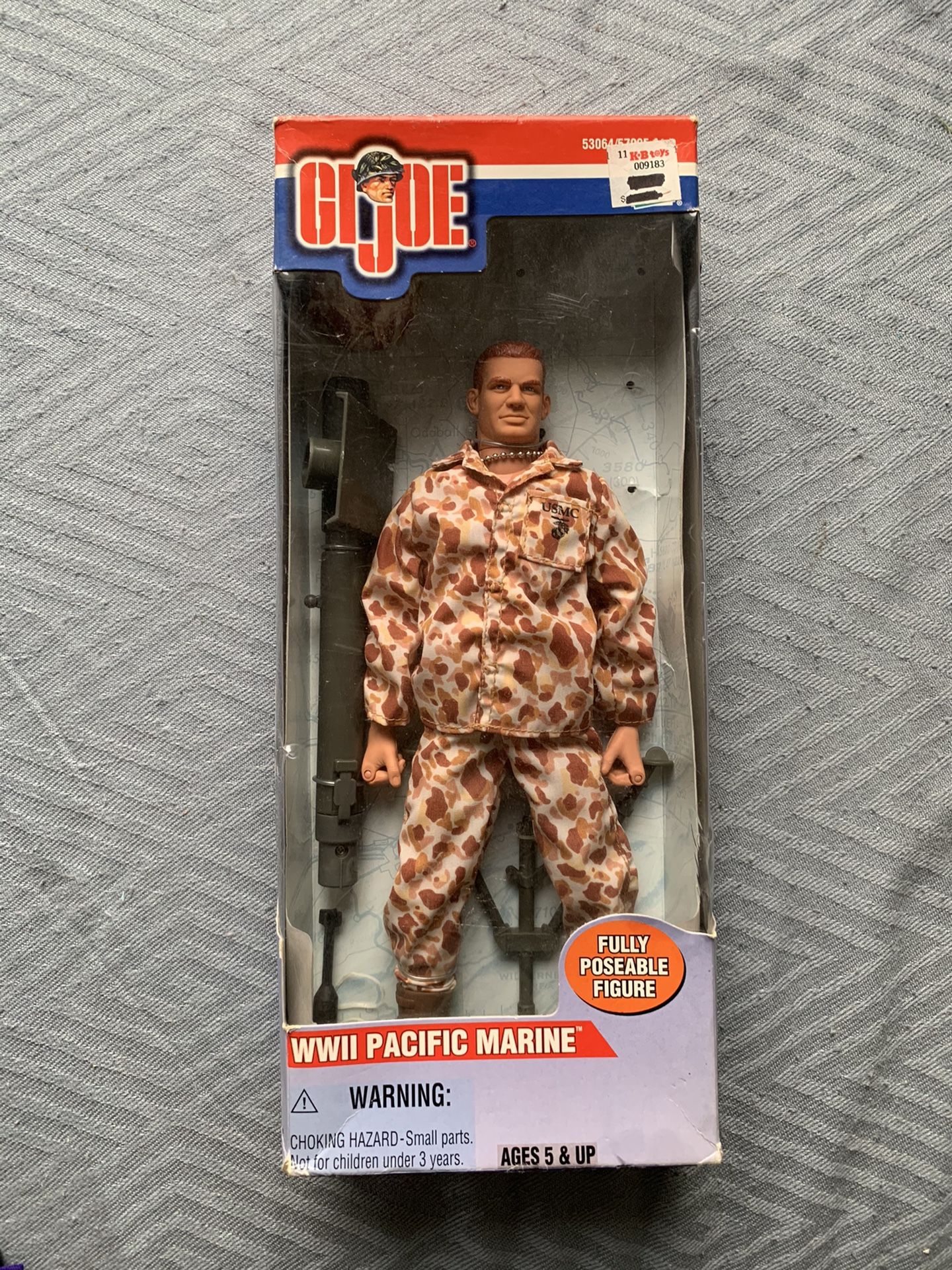 GI Joe ww2 Pacific Marine rare