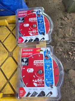 Metal cutting black 7" $45 x 2 firme área jersey village 77O41