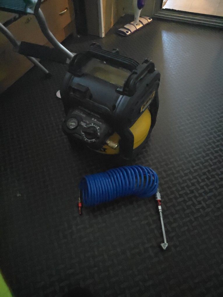 Cordless dewalt air compressor
