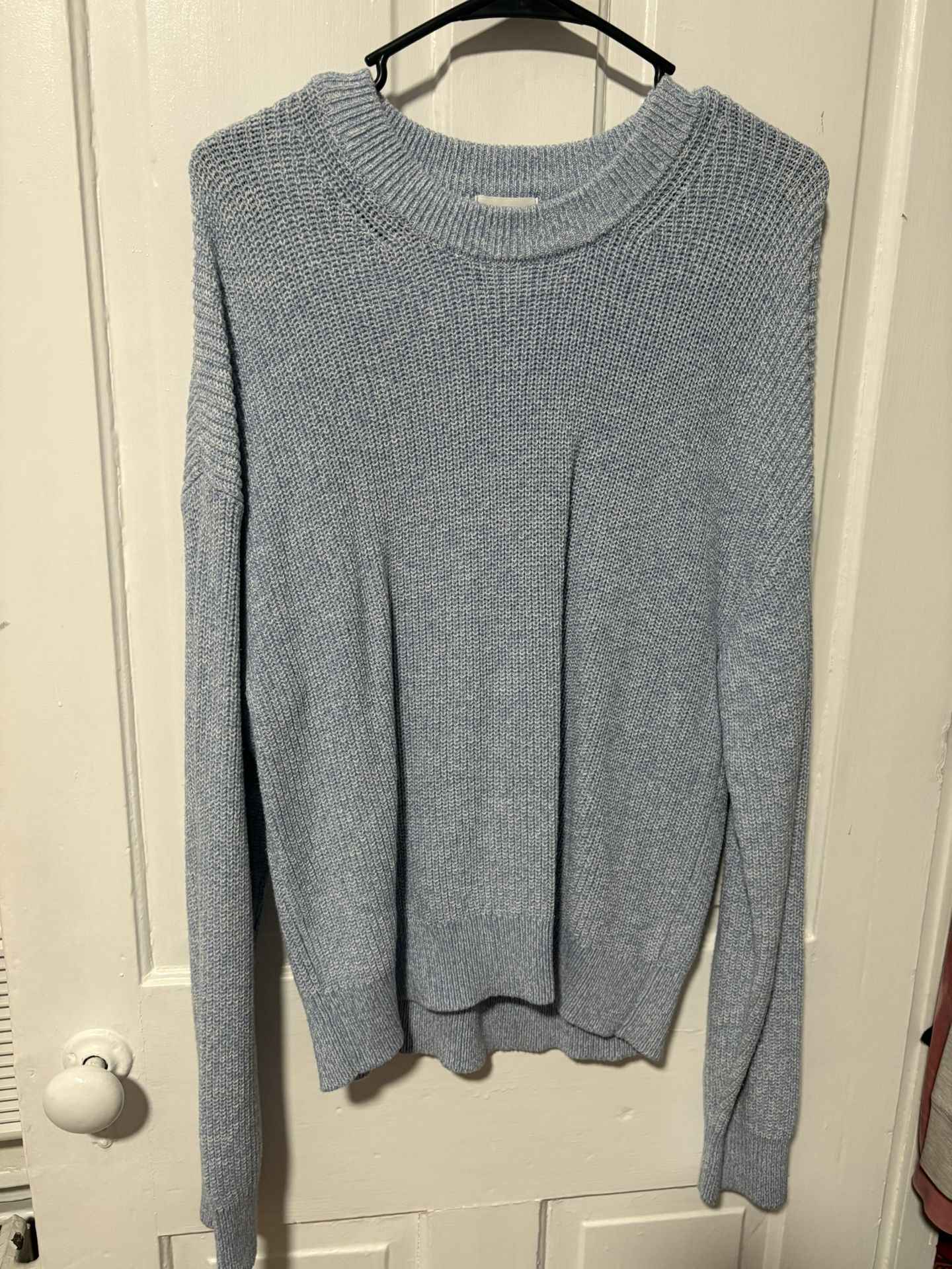 H&M Blue Sweater,L