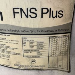 Pool Filter Fns Plus 