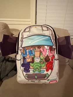 Spray ground backpack