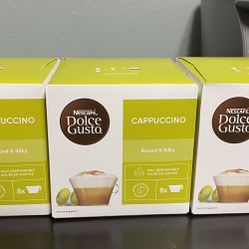 Nescafé Dolce Gusto Cappuccino 3x16 Caps New