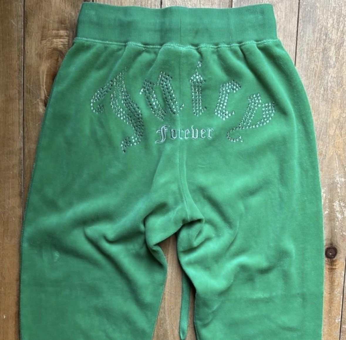 Juicy Couture X Forever 21 Green sweatpants, Size Xs/S
