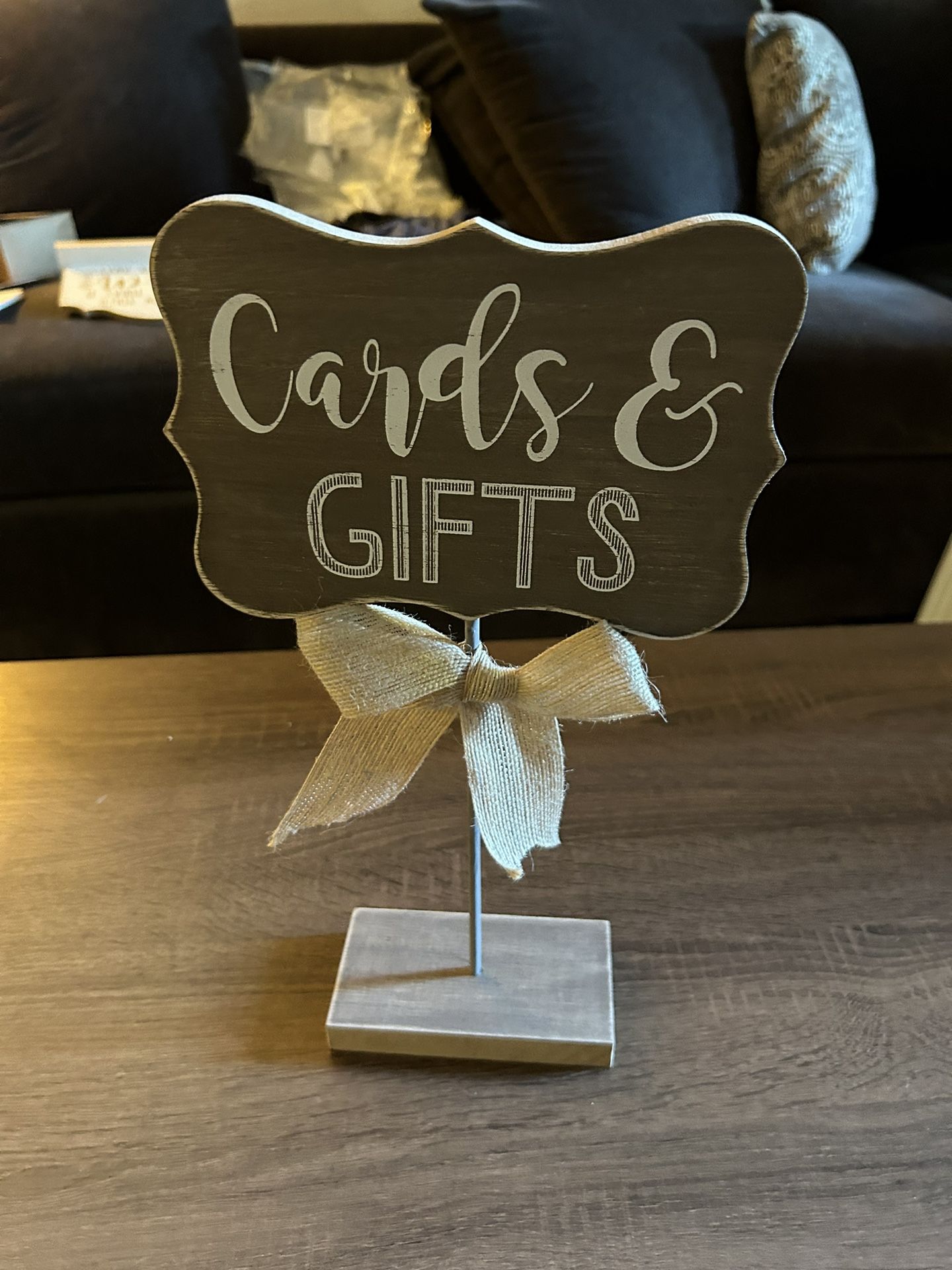 Gift Sign And Card Box For Wedding Or Baby shower