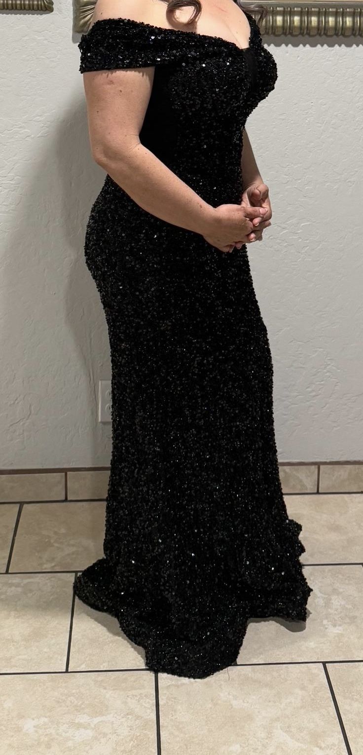 Vestido De Noche Elegante Largo