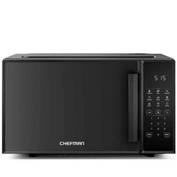 Chefman 0.9 Cu. Ft. 900W Microwave – Black - NEW