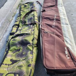 175cm And 158cm Snowboard Travel Bags With Wheels $125 Each