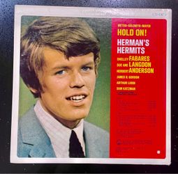 Herman's Hermits Hold On! 1966 Vinyl LP MGM SE-4342 ST Stereo Soundtrack