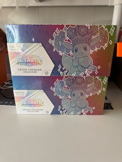 Pokémon Scarlet & Violet Prismatic Evolutions Super-Premium Collection (EACH)