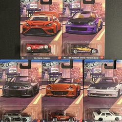 Hot Wheels Compact Kings Full Set