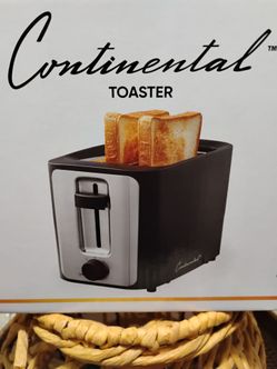 Continental 2-Slice Toaster