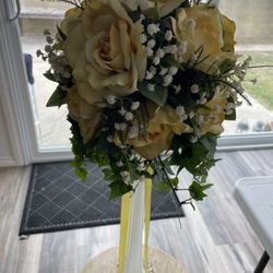 Fake Yellow Roses