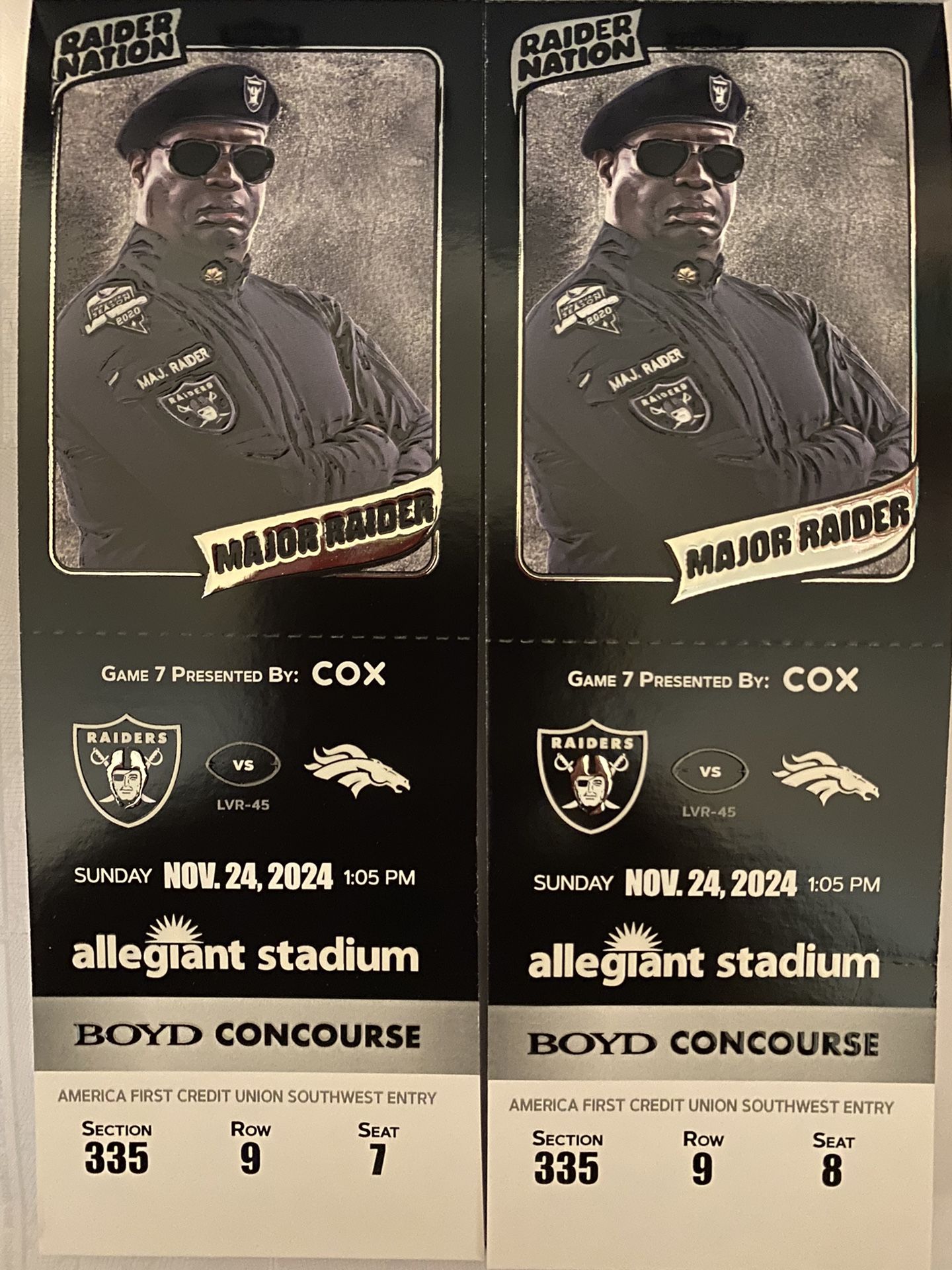 Week 12 Denver Broncos