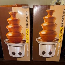 Chocolate Fondue fountain
