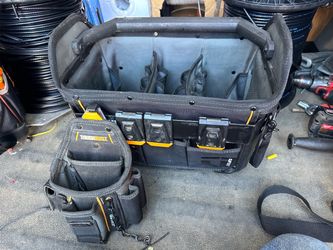 Toughbuilt tool tote and side bag
