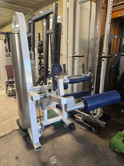 Tuffstuff leg curl gym equipment exercise fitness weight machine
