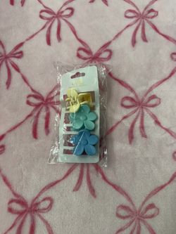 flower hair clips