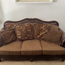 1 Couch, 1 Love Seat, 1 Coffee Table