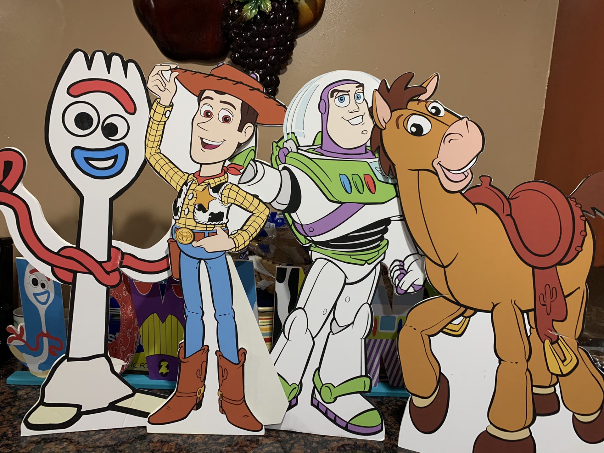 Toy story party! Cardboard 2.5ft stand up! And more